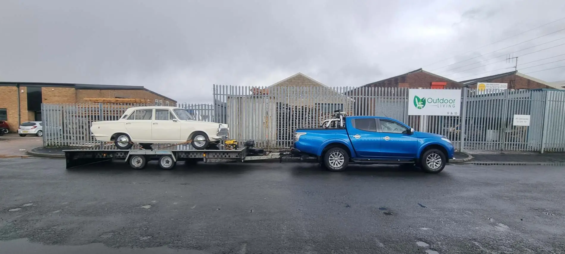 Vehicle collected for delivery by Lancashire Motor Movers Morecambe Lancashire