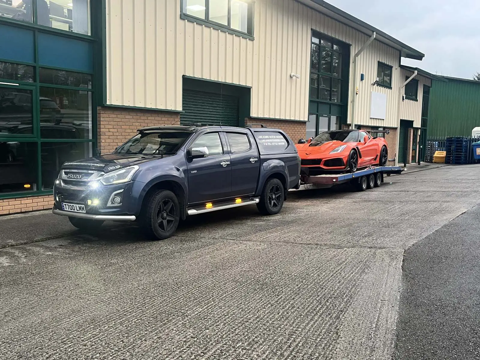 New and used cars loaded for delivery Lancashire Motor Movers Morecambe